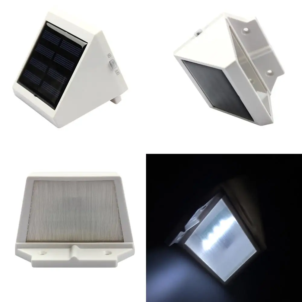 SOLLED 4 светодиода экологический наружный Солнечный источник питания садовый
