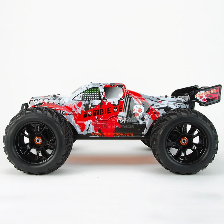 DHK zombies1: 8 Масштаб водонепроницаемый 4WD прочность, чем vkar bison высокая скорость электроники дистанционного управления Монстр грузовик, rc гоночные автомобили
