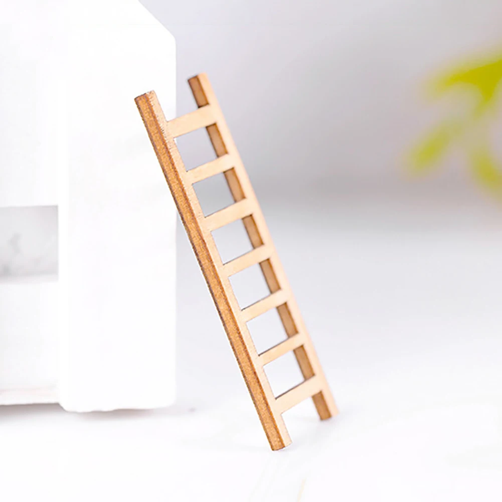 3 шт. мини миниатюрные деревянные ступеньки лестница Сказочный Сад DIY микро Пейзаж Двор и садовый Декор Горячая Распродажа