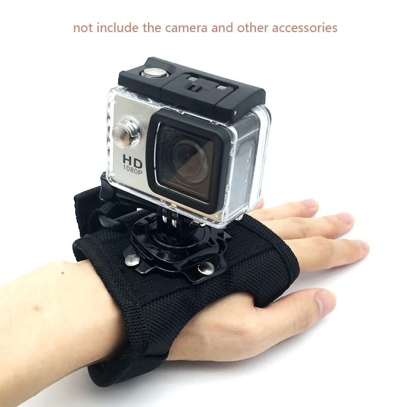 Набор аксессуаров для Gopro Hero 7 5 4 нейлоновый ремешок крепления на запястье Go Pro SJCAM