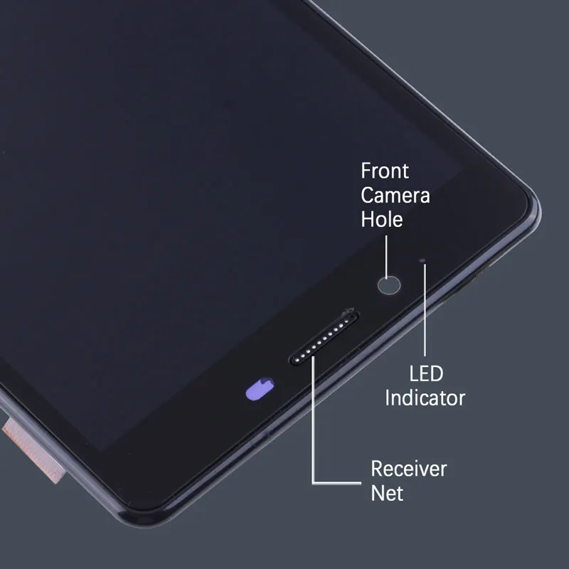 Дисплей для  XIAOMI Redmi Note LCD в сборе с тачскрином на рамке Оригинал черный |