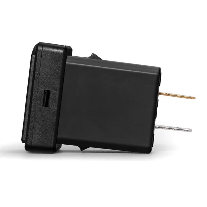 2019 12V для автомобиля с двумя портами USB Зарядное устройство светодиодный