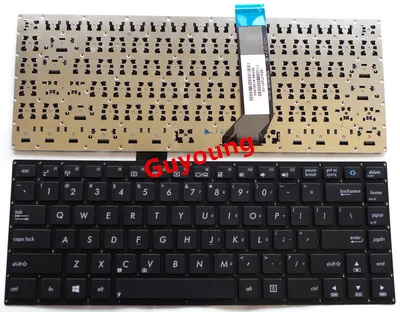 НАМ Черный Новая клавиатура для ноутбука ASUS S451 s451Lb S451L S451E X402C S400CB S400C X402 S400 F402C S400 S400CA x402CA английский