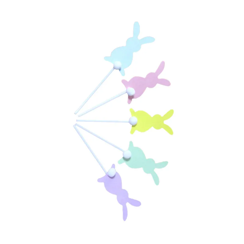 5 шт. Пасхальный кролик торты украшения для торта товары дня рождения вечеринки