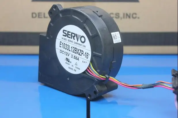 Сервопривод E1033L12BXZP-16 9733 12V3. 58A ШИМ большой вентилятор охлаждения ветровой турбины