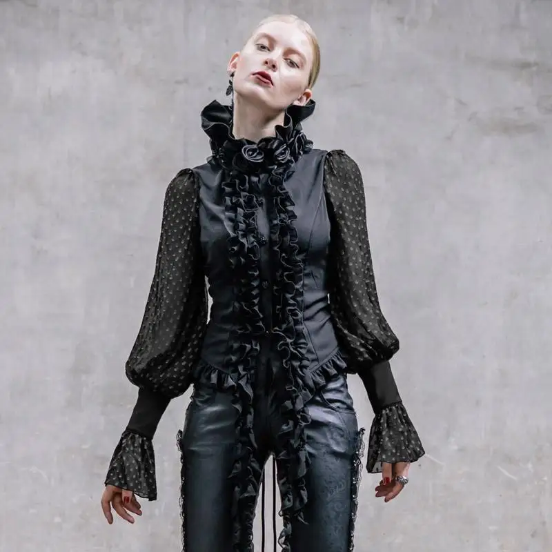 Женский винтажный Топ Devil SHT00201/SHT00202| |