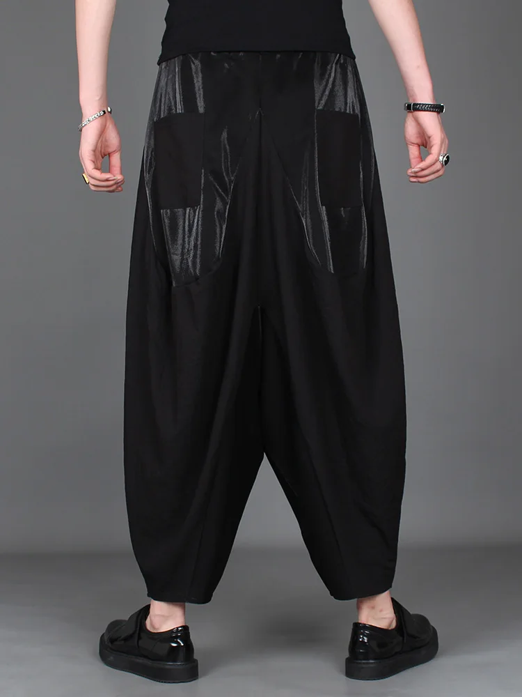 M-2XL! Новые летние мужские темные свободные брюки Harlan сшитые карманы в стиле