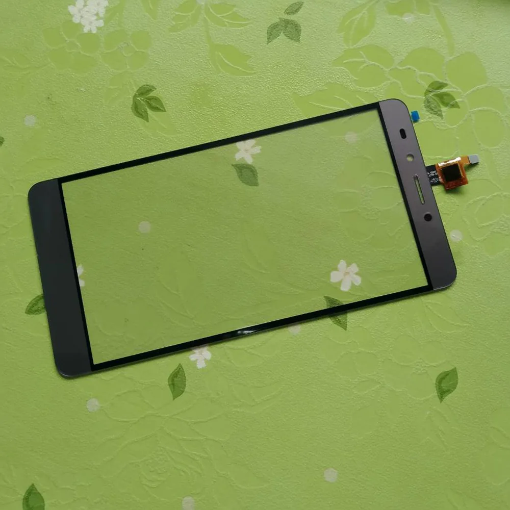 Черное золото 6 дюймов переднее внешнее стекло для infinix note 3x601 сенсорный экран