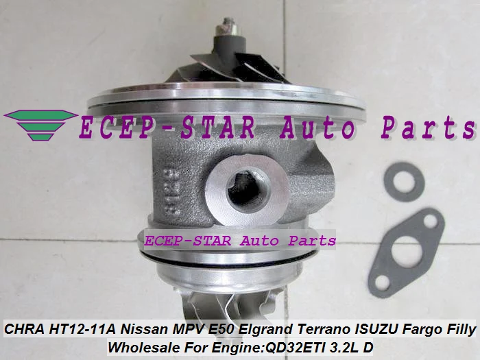 Турбокартридж CHRA Core HT12 11A 11B 14411 1w400 для NISSAN MPV E50 Elgrand Note 97 02 ISUZU Фарго Фили QD32ETI 3.2L|turbo