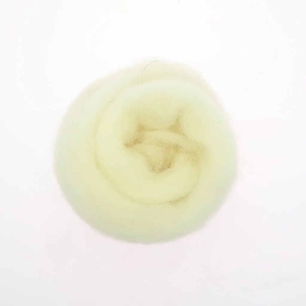 50/100g/ Basic Color Series Wool Fibre Flower Animal Wool Felting Handmade Spinning DIY Craft Materials Tool Felt Felt Fabric