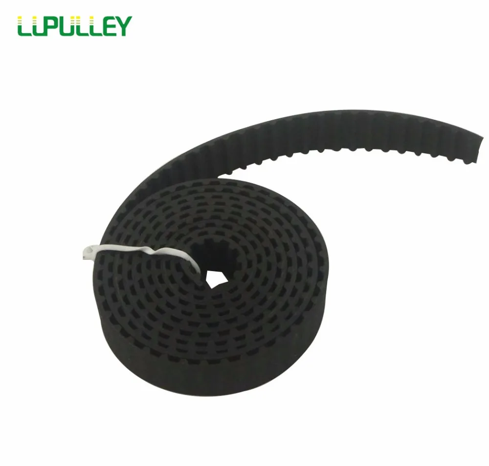 

LUPULLEY XL-20mm Type Open Timing Belt 1M/2M/3M/4M/5M/6M/7M/8M/9M/10M Pitch Length 20mm Width Black Open Timing Belt