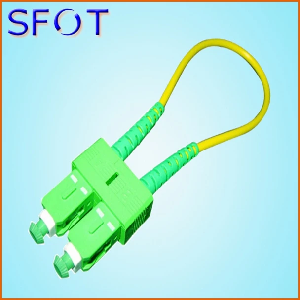 

50pcs/lot, SC/APC Fiber Optic Circuitors SC Circuitors SC Fiber Optic Connectors Loopback, single mode, cable type