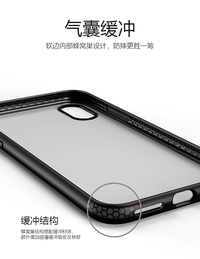 Для iphone XS Max чехол противоударный мягкий ТПУ задняя крышка для XR ультра тонкий
