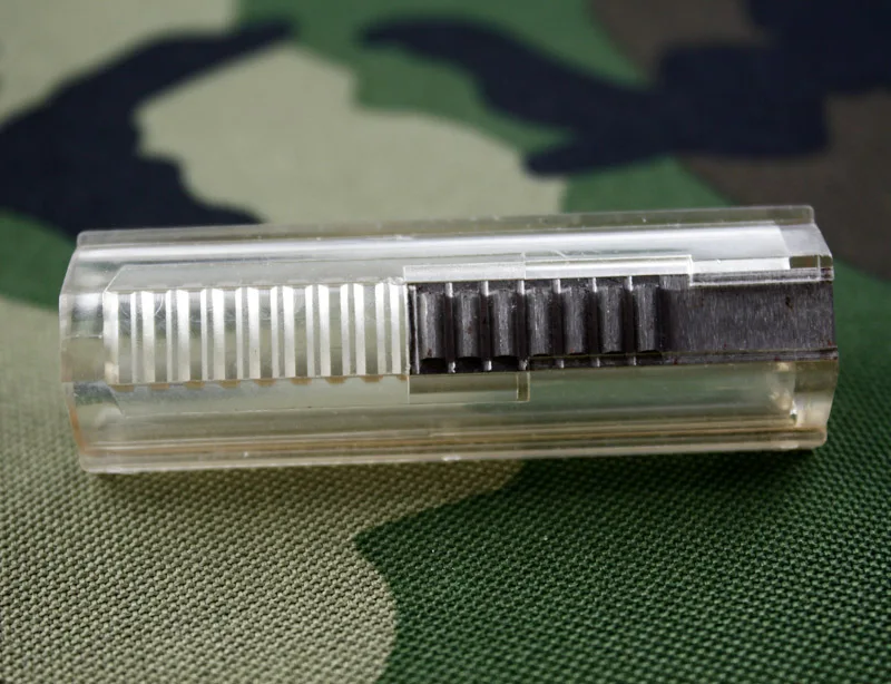 Армированный пластиковый корпус из стали 7 зубьев прозрачный поршень для