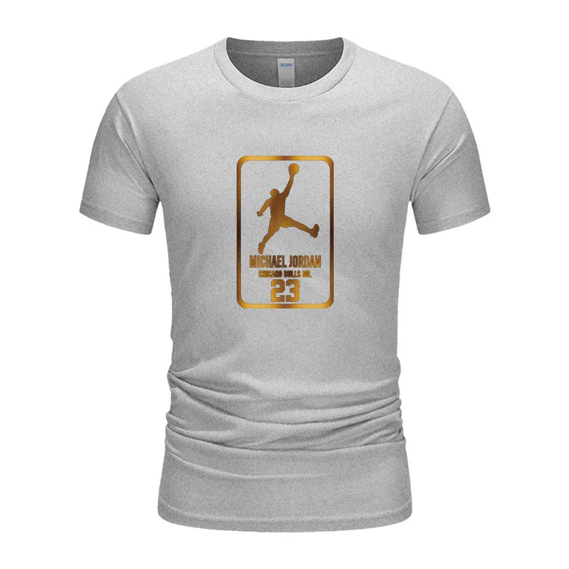 2018 новая брендовая одежда Jordan 23 Мужская футболка Swag Хлопковая мужская с принтом