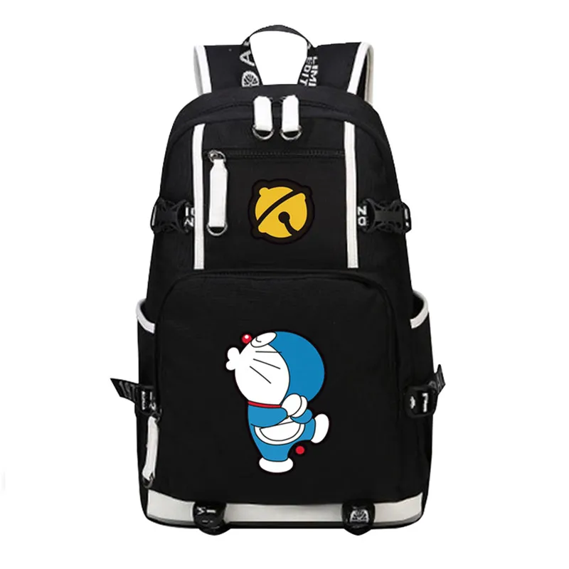 Рюкзак Doraemon унисекс холщовые школьные ранцы для девочек женский рюкзак ноутбука