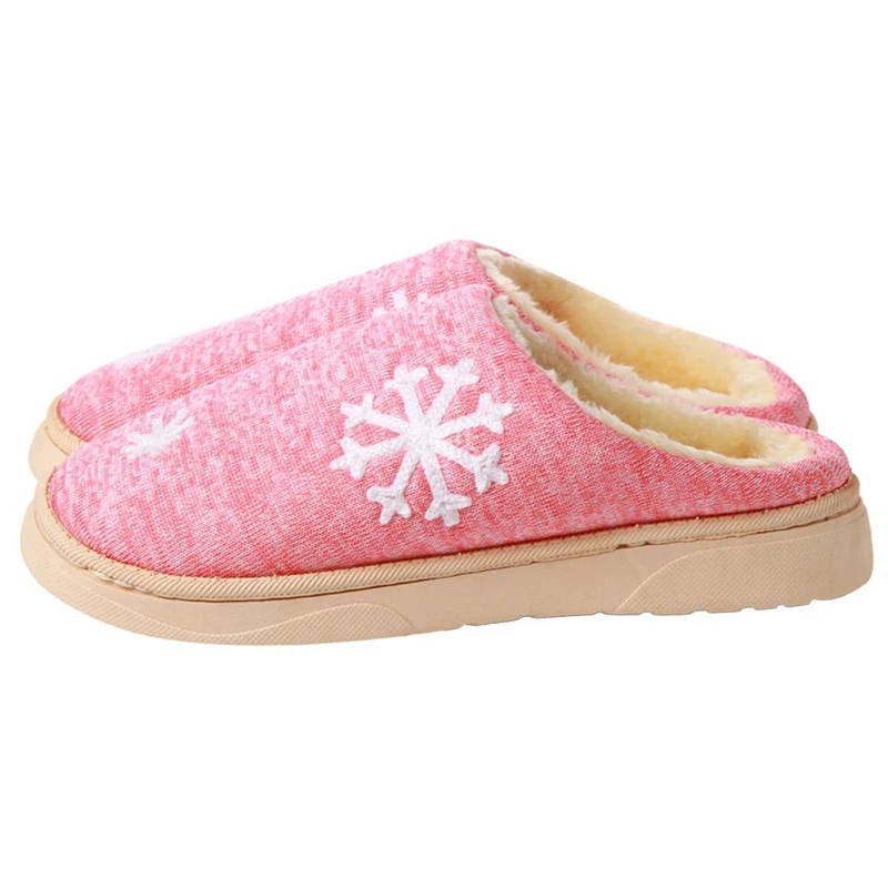 Slippers Women Winter Warm Fur Cotton Sheep Lovers Home Indoor House Shoes Woman wholesale Plus Size | Обувь