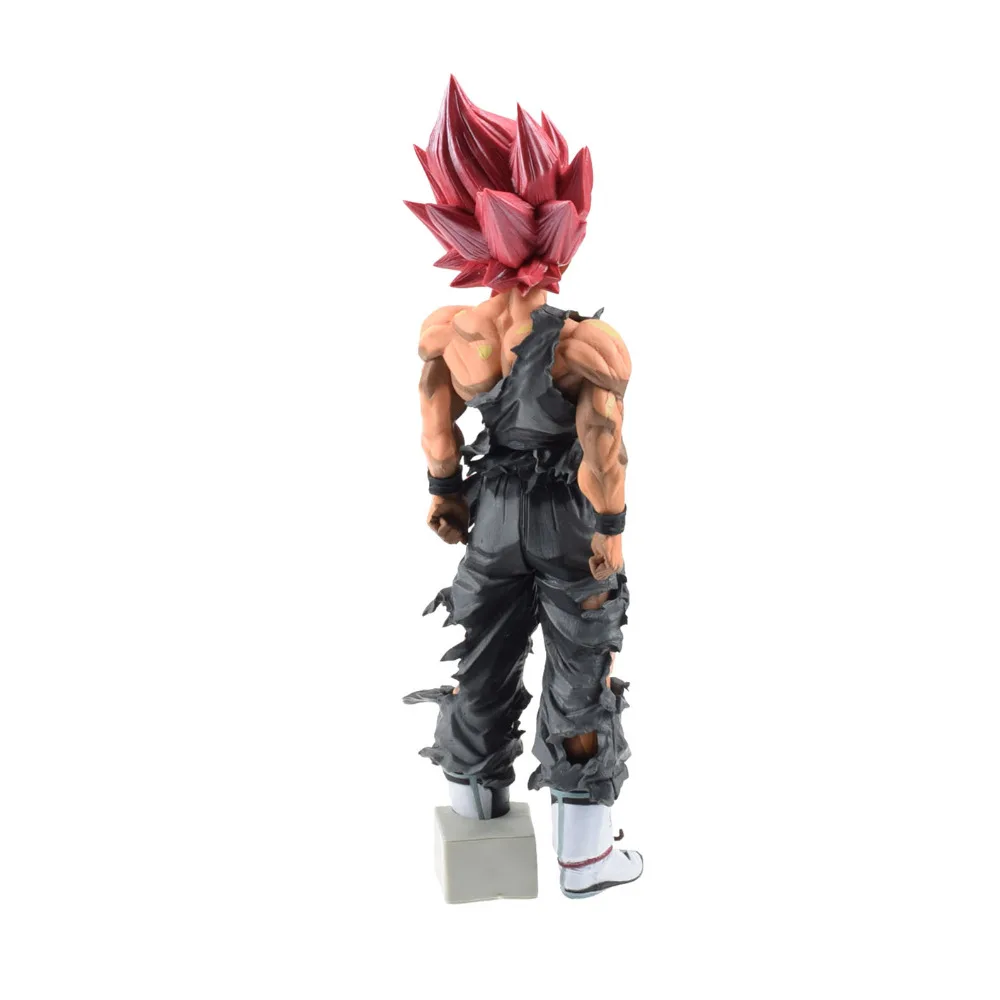 34 см Big Dragon Ball Z Супер из мультфильма MSP супер сайян сын Гоку черный Вегета ПВХ