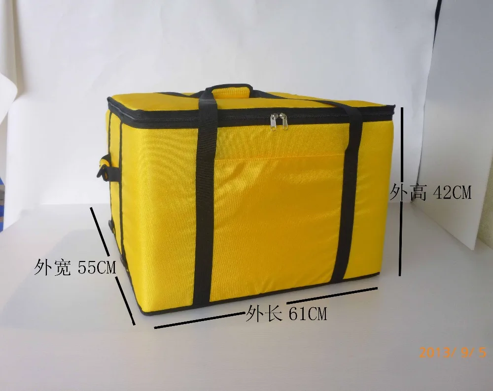 

120 X-large 64*58*45cm insulation bag, food package delivery pizza delivery bag