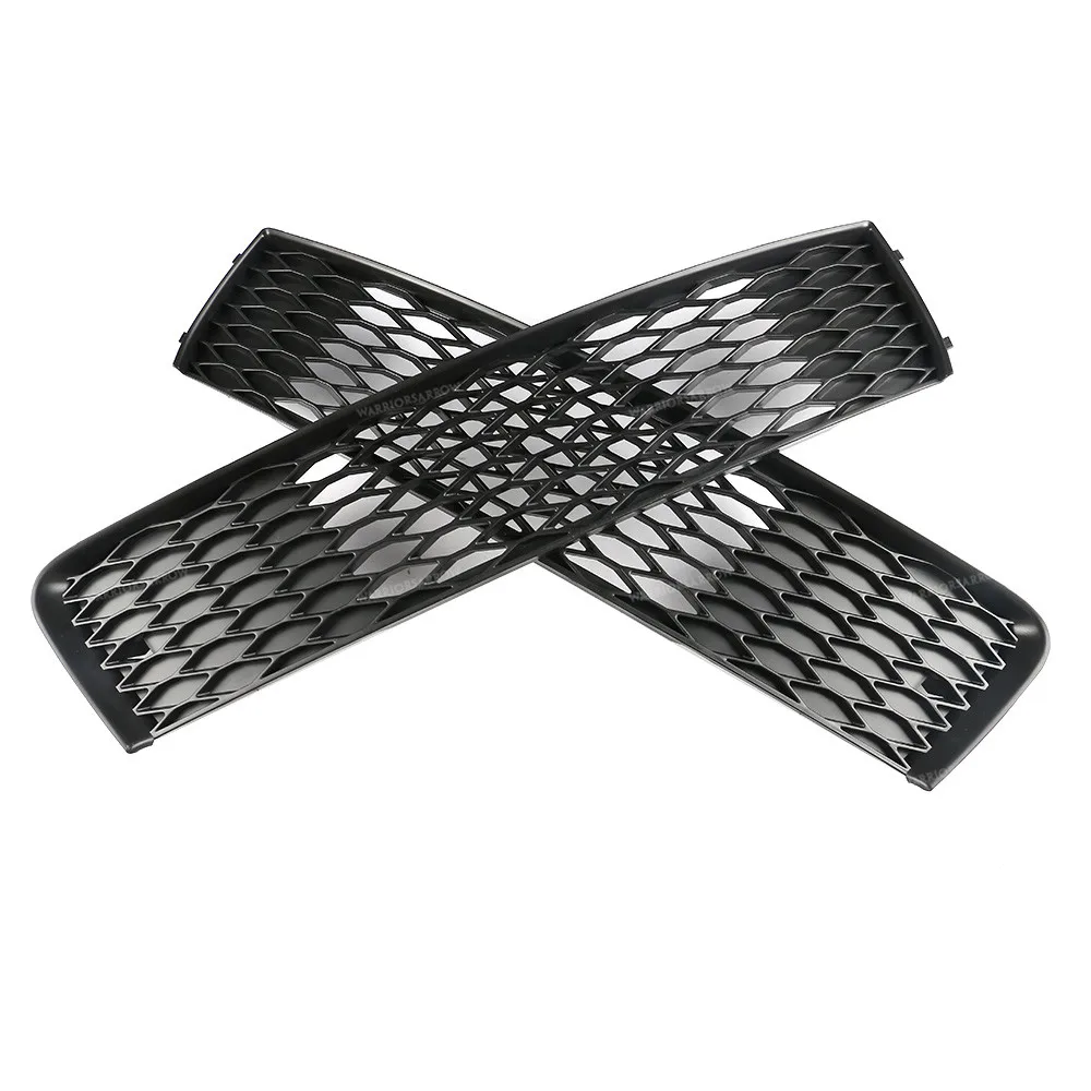 4L0807697B 4L0807698B для Audi Q7 2010- черная пара правый+ левый передний бампер верхний противотуманный светильник