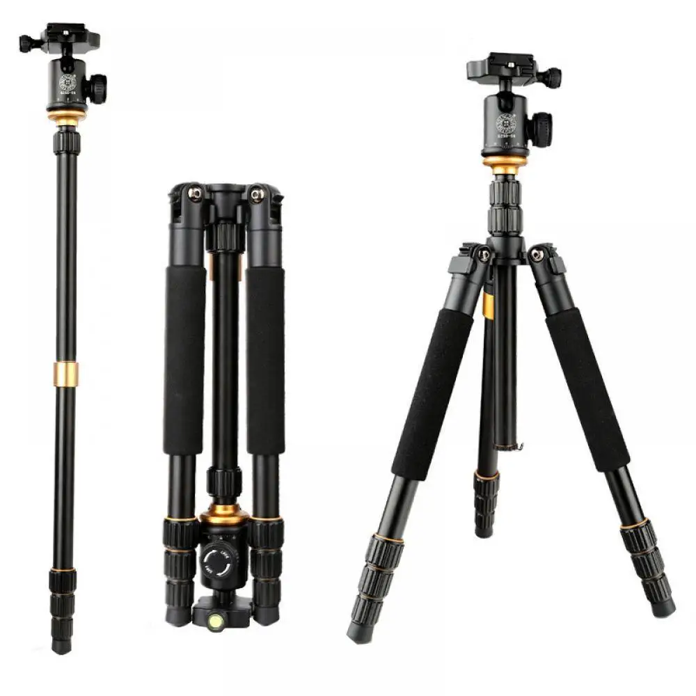 QZSD q999 Professional фотографический переносной штативы Pro SLR цифровой камера