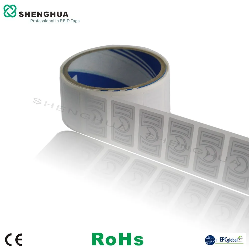 10 шт. печатная UHF Пассивная RFID бирка самоклеющаяся наклейка этикетка Smart Aline H3 |