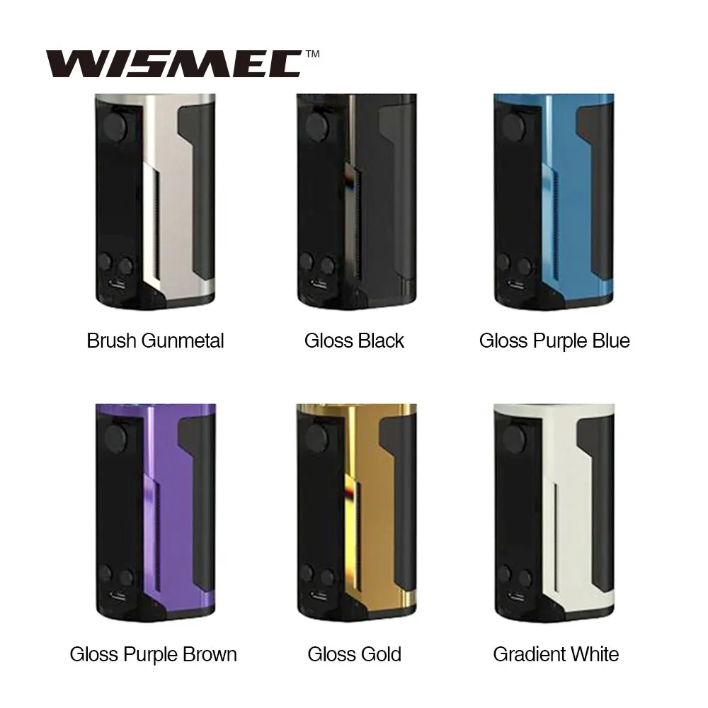 Оригинальный WISMEC рел RX GEN3 двойной мод или комплект 230 Вт 5 8 мл Gnome King tank сильная