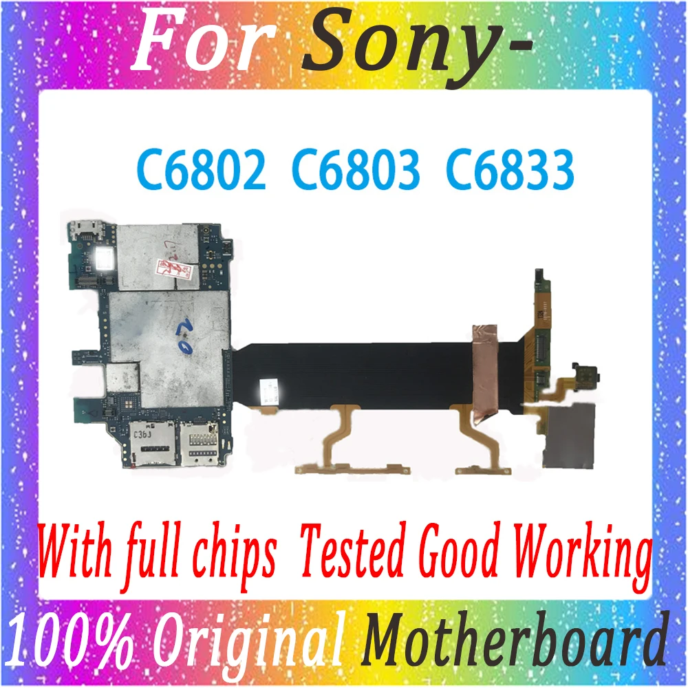 Для sony Xperia Z Ultra Xl39h C6802 C6803 C6833 логическая плата Заводская разблокированная