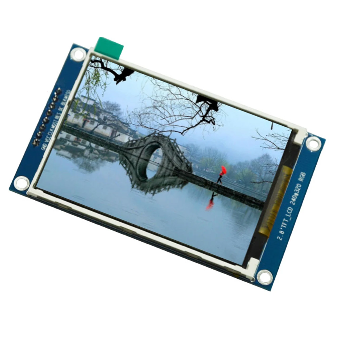 Высокой четкости 2,8 дюймовый ЖК-экран 2,8 дюймов TFT lcd последовательный порт SPI модуль TFT цветной экран обеспечивает схему