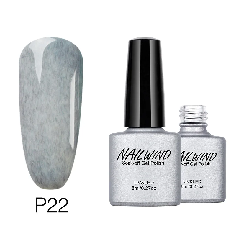 NDP22 NAILWIND 8 мл искусственный мех серия лак для ногтей 01-26 верхнее Базовое покрытие необходимое для дизайна ногтей УФ маникюр замачиваемый полуперманентный гель лак - Цвет: NDP22