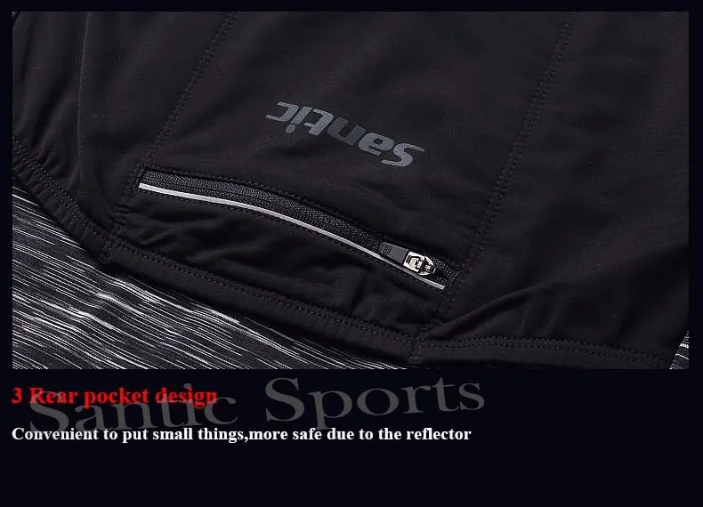 Santic велоспорт куртки мужчины теплый спорта на открытом воздухе носить clothing mtb велосипед ветер куртки трикотажные jaquetas chaqueta ciclismo