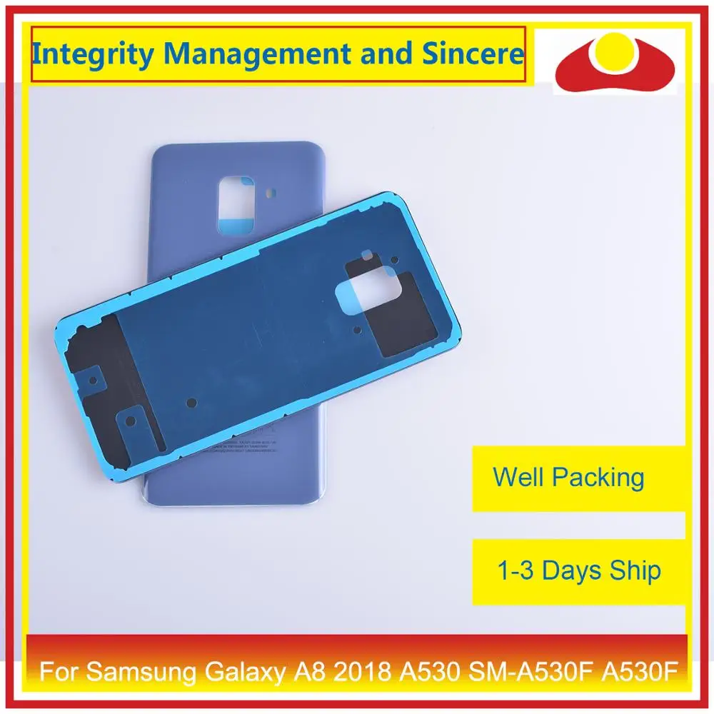 Задняя крышка батарейного отсека корпуса для Samsung Galaxy A8 2018 A530 SM A530F A530F|Корпусы и