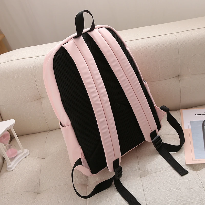Модный милый женский рюкзак со Свинкой школьные сумки для девочек-подростков