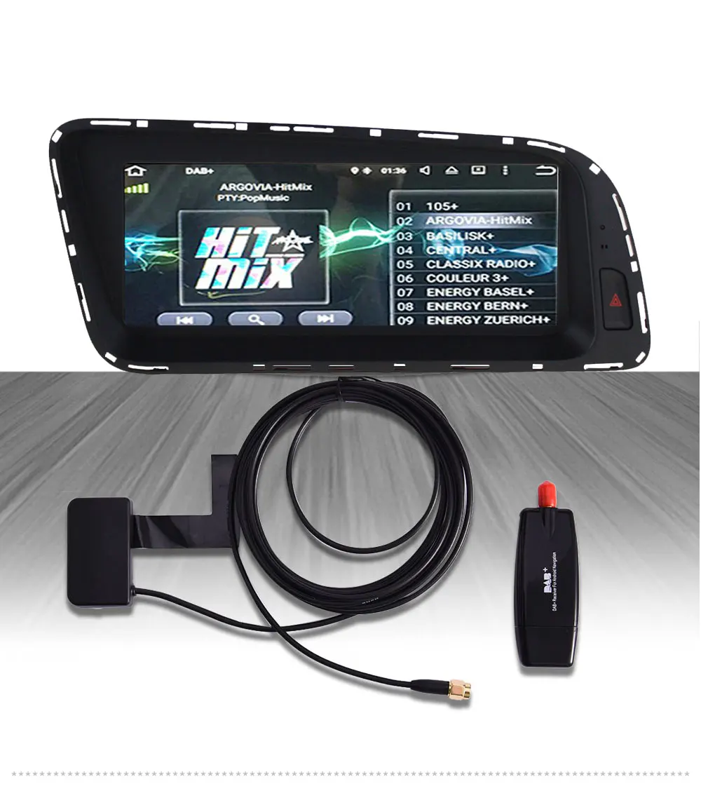 2 Din Android 7,1 Автомагнитола для Audi Q5 2010 2011 2012 2013 Стерео gps навигация Автомагнитола