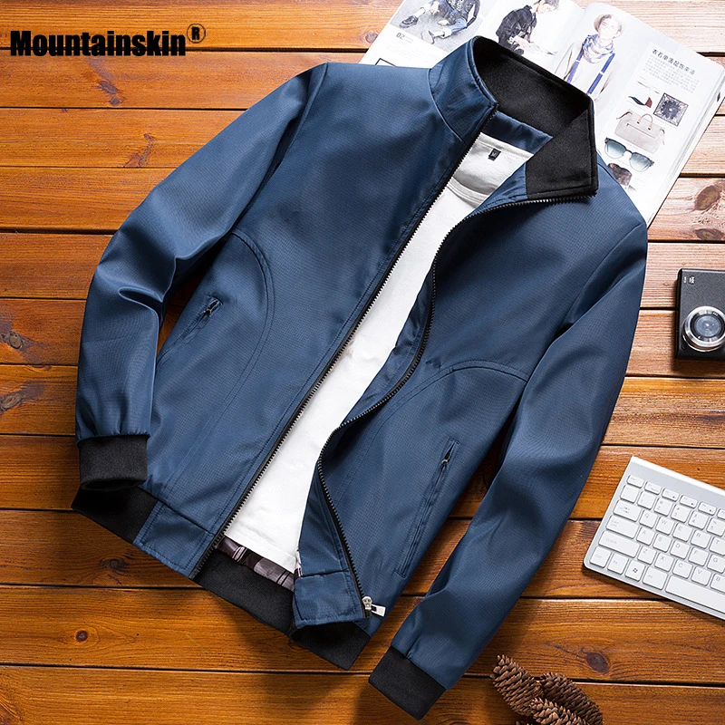 Mountainskin новинка 2020 мужские куртки демисезонные повседневные пальто куртка бомбер