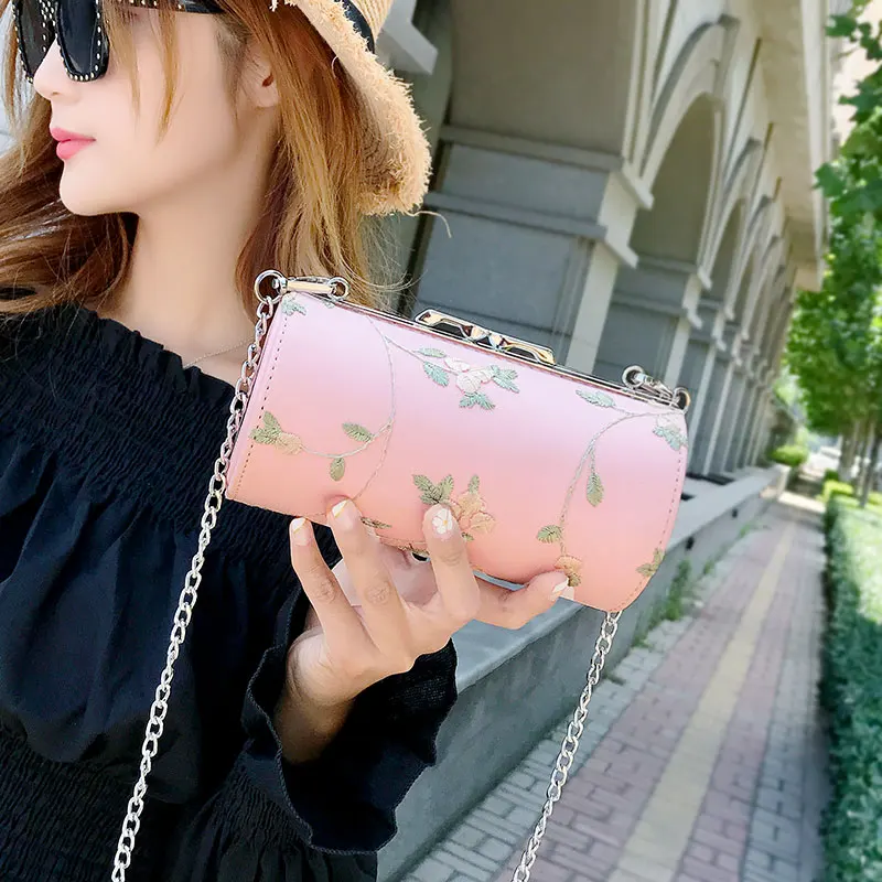 Shoulder BagsNew style lady's bag Korean Fashion Cylinder single shoulder women Crossbody Casual fashion PU leathe | Багаж и сумки