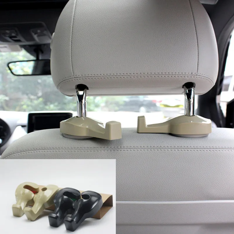 2 шт. автомобильный Стайлинг пластиковый мешок держатель для покупок крючок