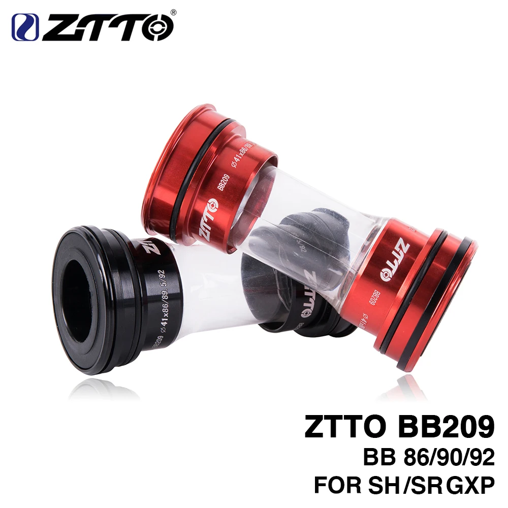 ZTTO BB209 Пресс Fit нижние кронштейны для BB92 BB90 BB86 рама с 24 мм кривошипная цепь