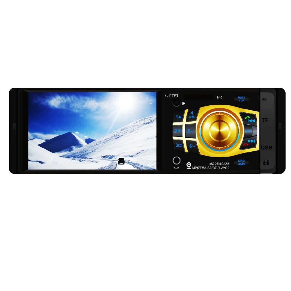 Новое поступление высокое качество 4 1 дюймов HD TFT Экран автомобиля Радио Стерео