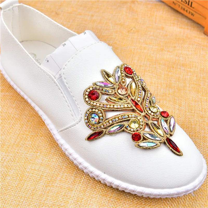 2 шт. декоративные аппликации на высоких каблуках с кристаллами | Дом и сад