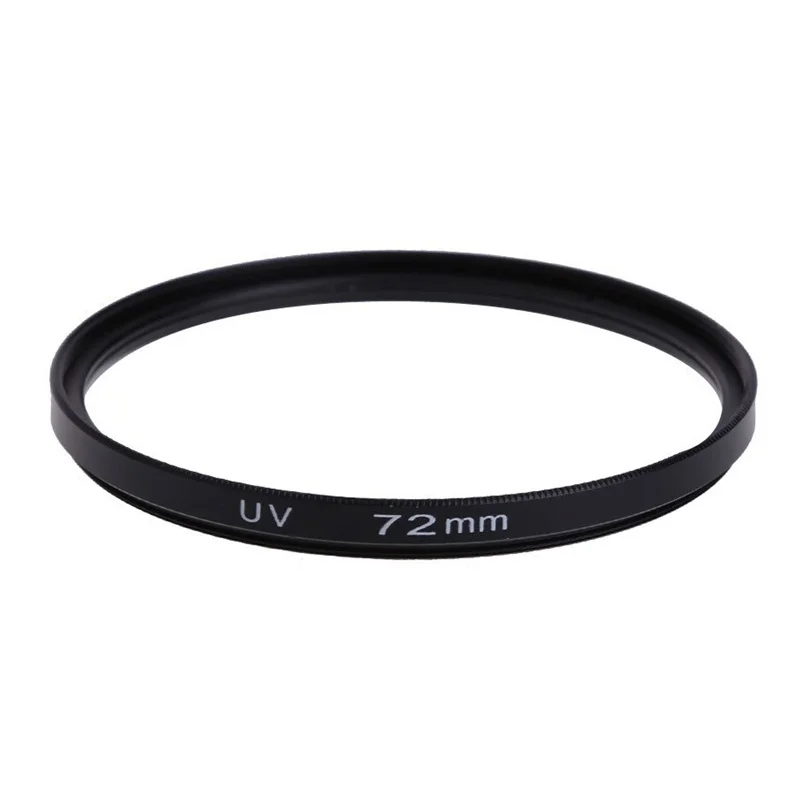 72mm Защитный фильтр УФ металлический объектив для Canon sony Nikon - Цвет: 72mm