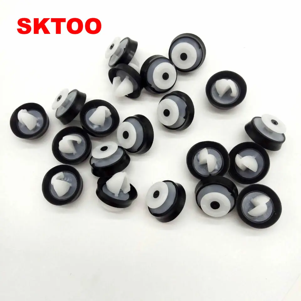 SKTOO 20 шт. Дверная панель Обрезной зажим Пряжка для Peugeot 307 206 207 408 308 508 3008 C5 Sega|buckle