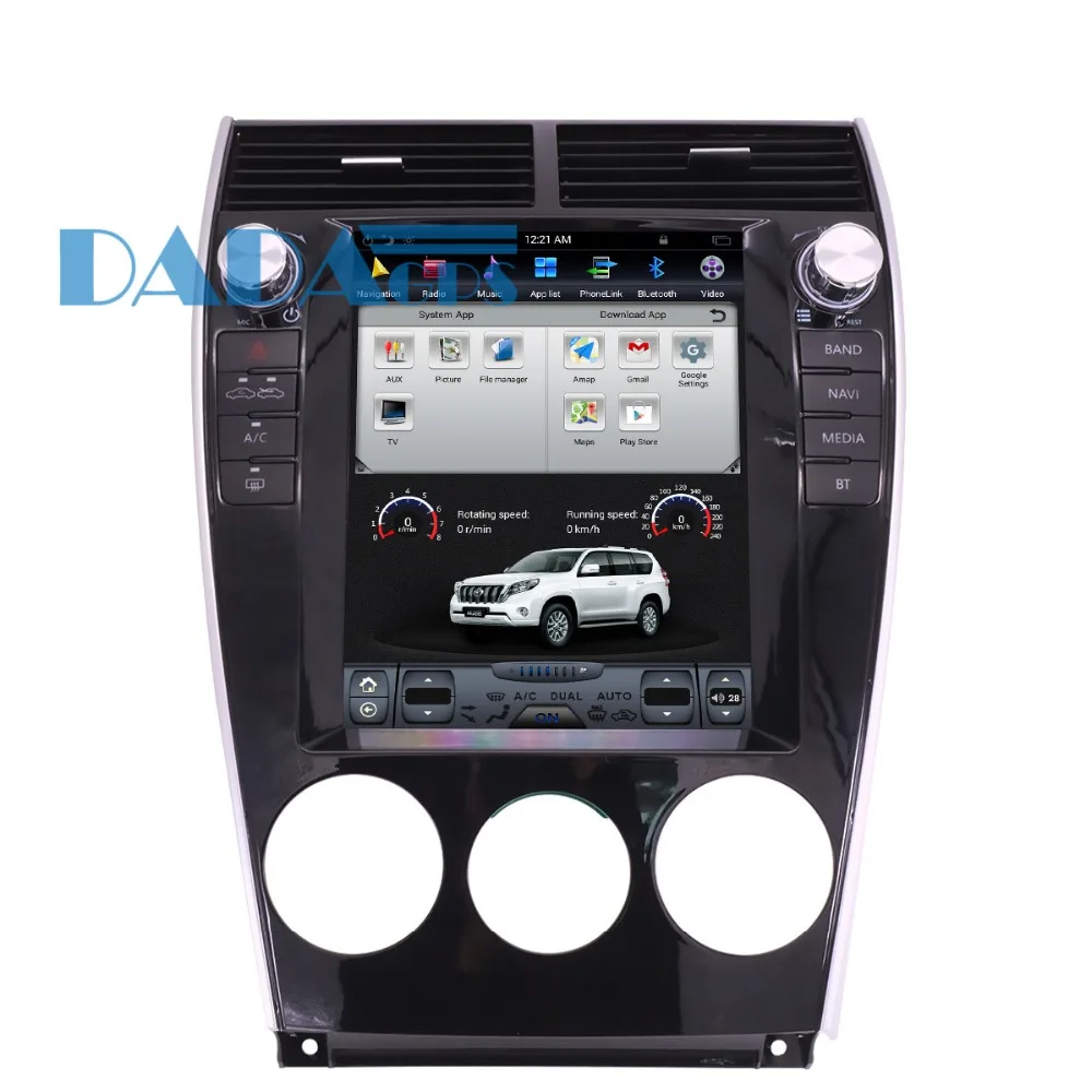 Автомобильный радиоприемник в стиле Tesla Android 6 0 с GPS навигацией для Mazda 2002 2015