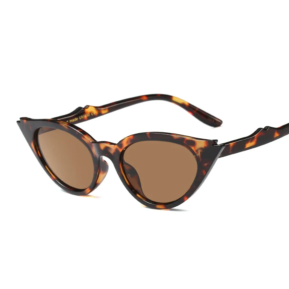 SOLO TU Trend Small Cat Eye Women Female Unique Sun Glasses Brand Designer Street Snap Personality For Ladies Sunglasses Oculos |
