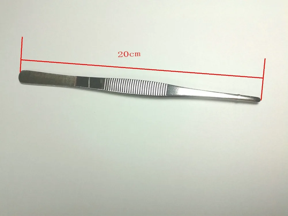 2 шт. Пинцет из нержавеющей стали для ICs SMD SMT Ювелирные плоскогубцы