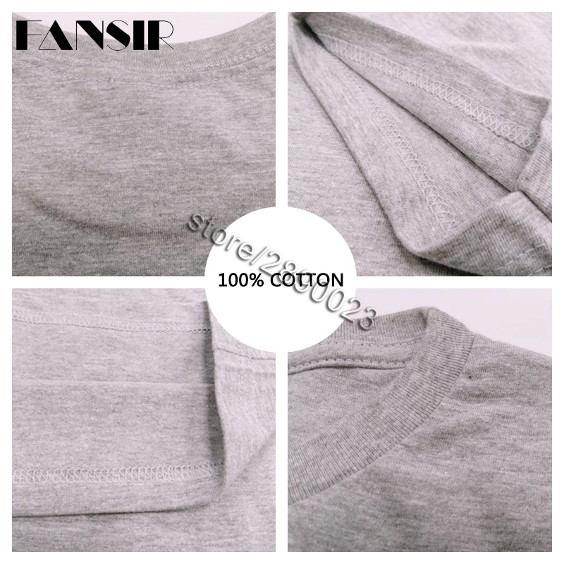 Футболка мужская с длинным рукавом и круглым вырезом х/б | Мужская одежда