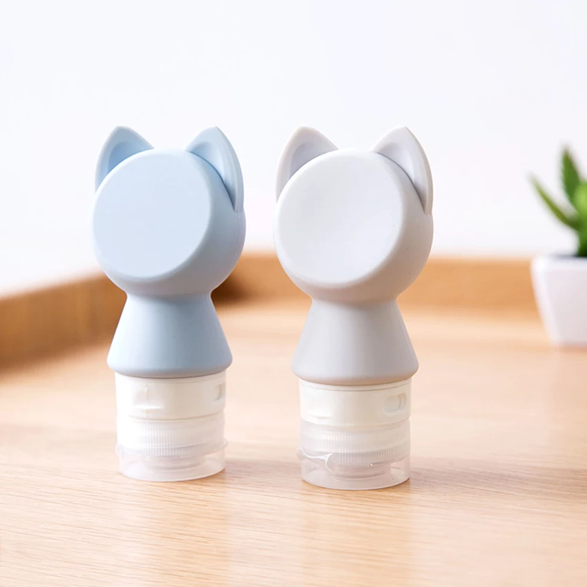 60 мл портативная бутылка с дезинфицирующим средством для головы симпатичного