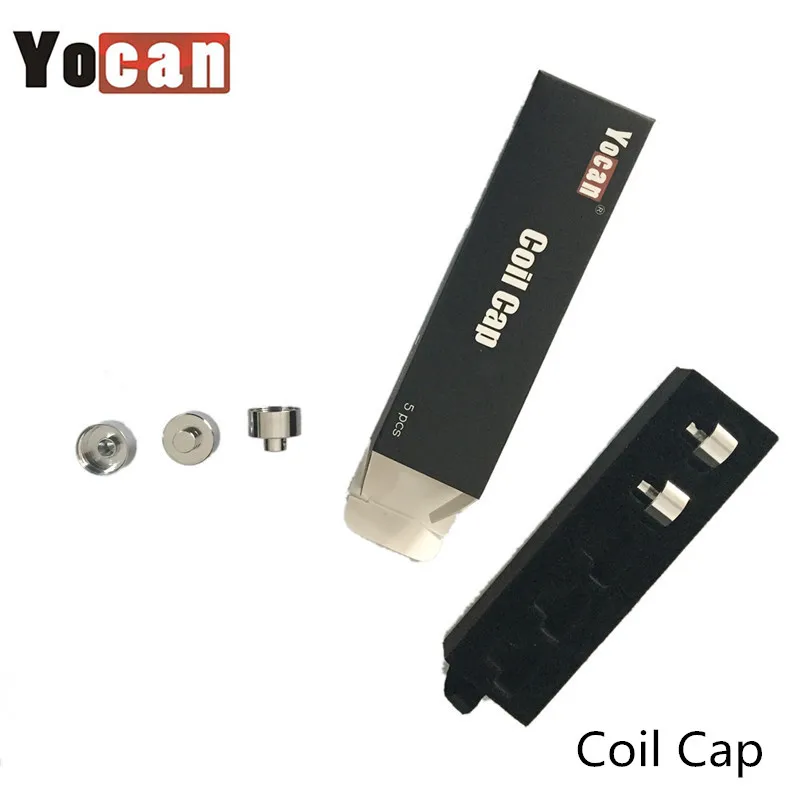 5 шт./лот оригинальный YOCAN катушки кепки для Yocan Evolve плюс пандон наборы аксессуары
