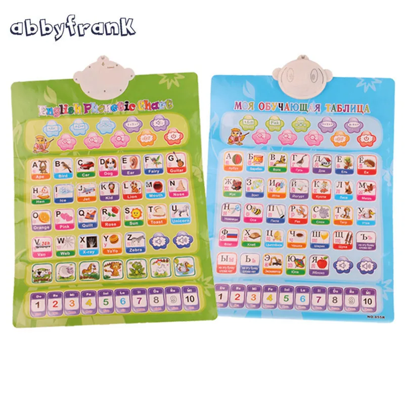 Английский обучающий станок русский алфавит Электронный Детский Алфавит