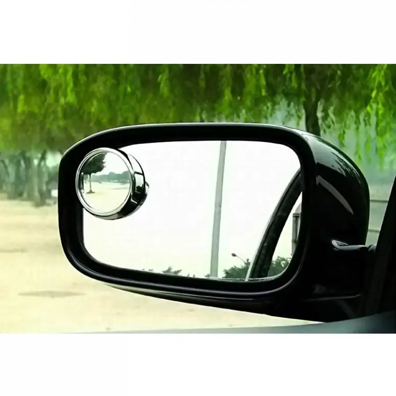 2pairs/lot Car Styling 360 Degree Wide Angle Round Convex Mirror Driving Mirrors Side Blind Spot Rear View | Автомобили и